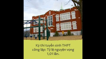 Kỳ thi tuyển sinh THPT công lập: Tỷ lệ nguyện vọng 1,01 lần.