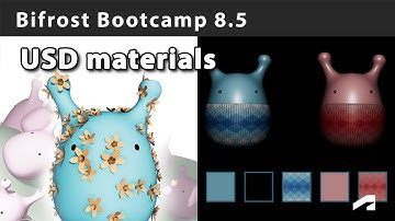 Bifrost Bootcamp 8.5 - Defining materials with Bifrost-USD