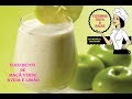 Receita de Detox de Maçã Verde Com Aveia e Limão