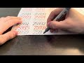Counting Journey: Write Numbers on Paper ✍️