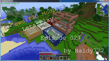 Direwolf20 Modpack LetsPlay Episode 027 - MV Solar Array