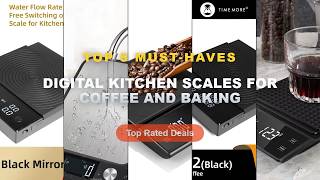 Amazing Digital Kitchen Scales For Coffee And Baking You Need To See