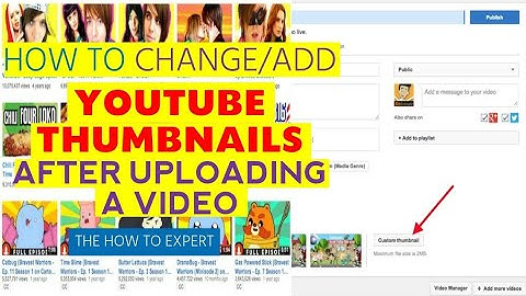 Easily Verify Youtube channel and Change video Thumbnail in Android