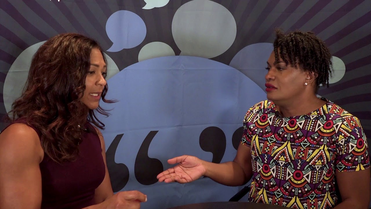 free speech on college campuses Aimee Allison with Imara Jones - FSTV at Netroots Nation 2018