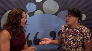 Aimee Allison with Imara Jones - FSTV at Netroots Nation 2018