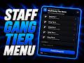 Staff Gang Tier Menu! #fivem #fivemroleplay