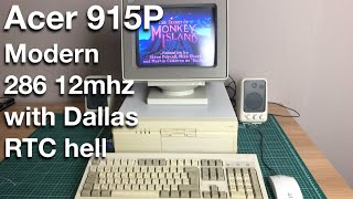 Acer 286 PC with Dallas RTC issues @RetroSpector78