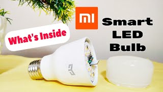 Mi (Xiaomi) Smart LED Bulb Unboxing,What is Inside Led Bulb,How Mi Bulb Working,Yeelight Led Bulb