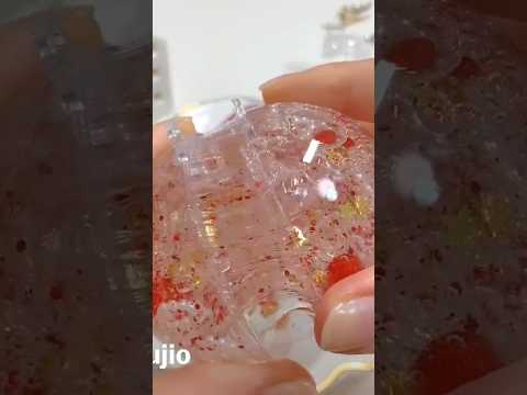 【本編のショート版】🎁クリスマスカプセルスライム🎅🏻Christmas ornament slime #asmr #slime #スライム #satisfying