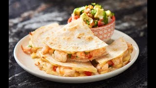 Easy Shrimp Quesadillas