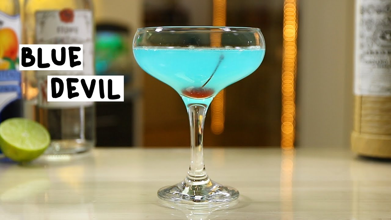 Blue Devil - Tipsy Bartender