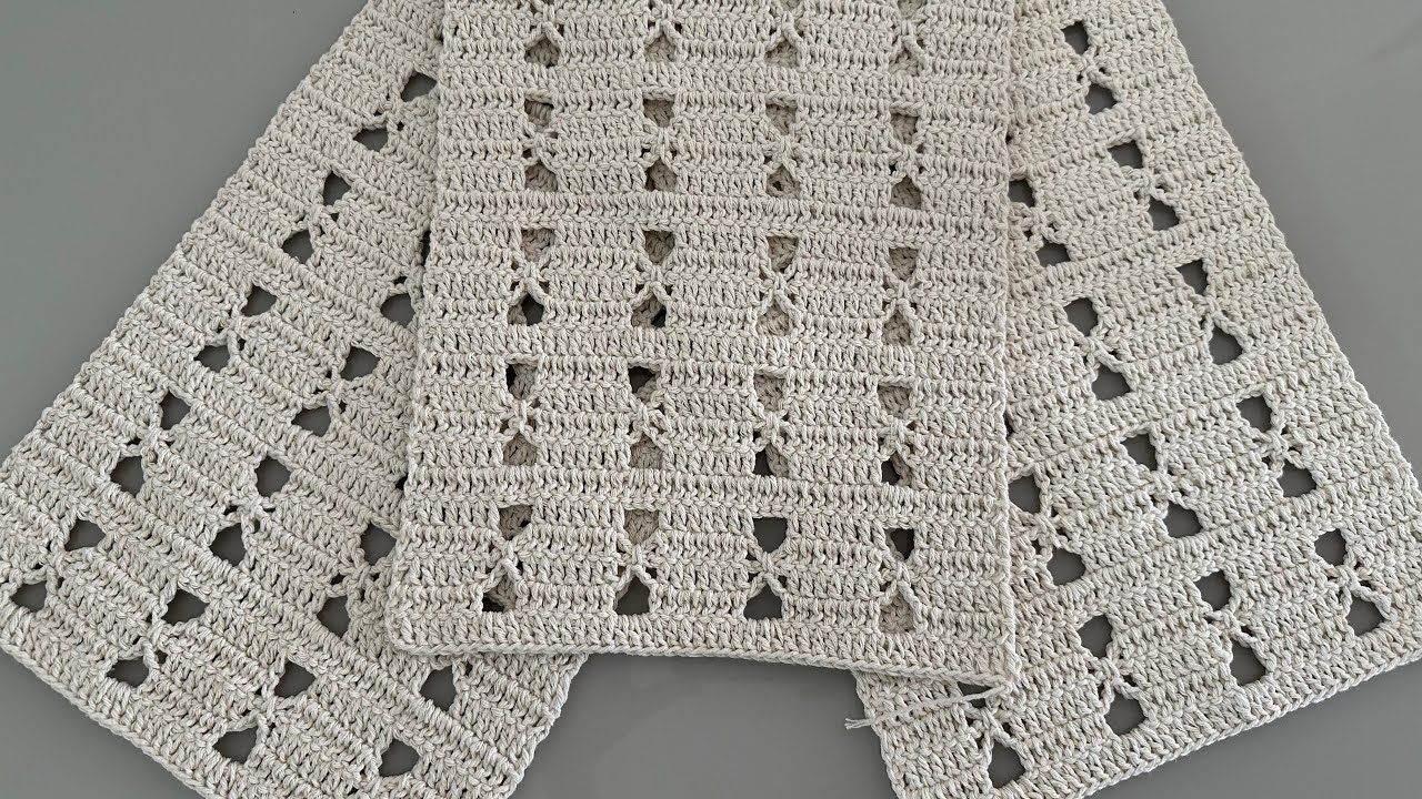 Base de crochê Lacinho aula passo a passo completo