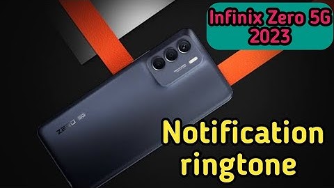 How To Set Notification Ringtone In Infinix Zero 5G 2023, Notification Ringtone Kaise Change