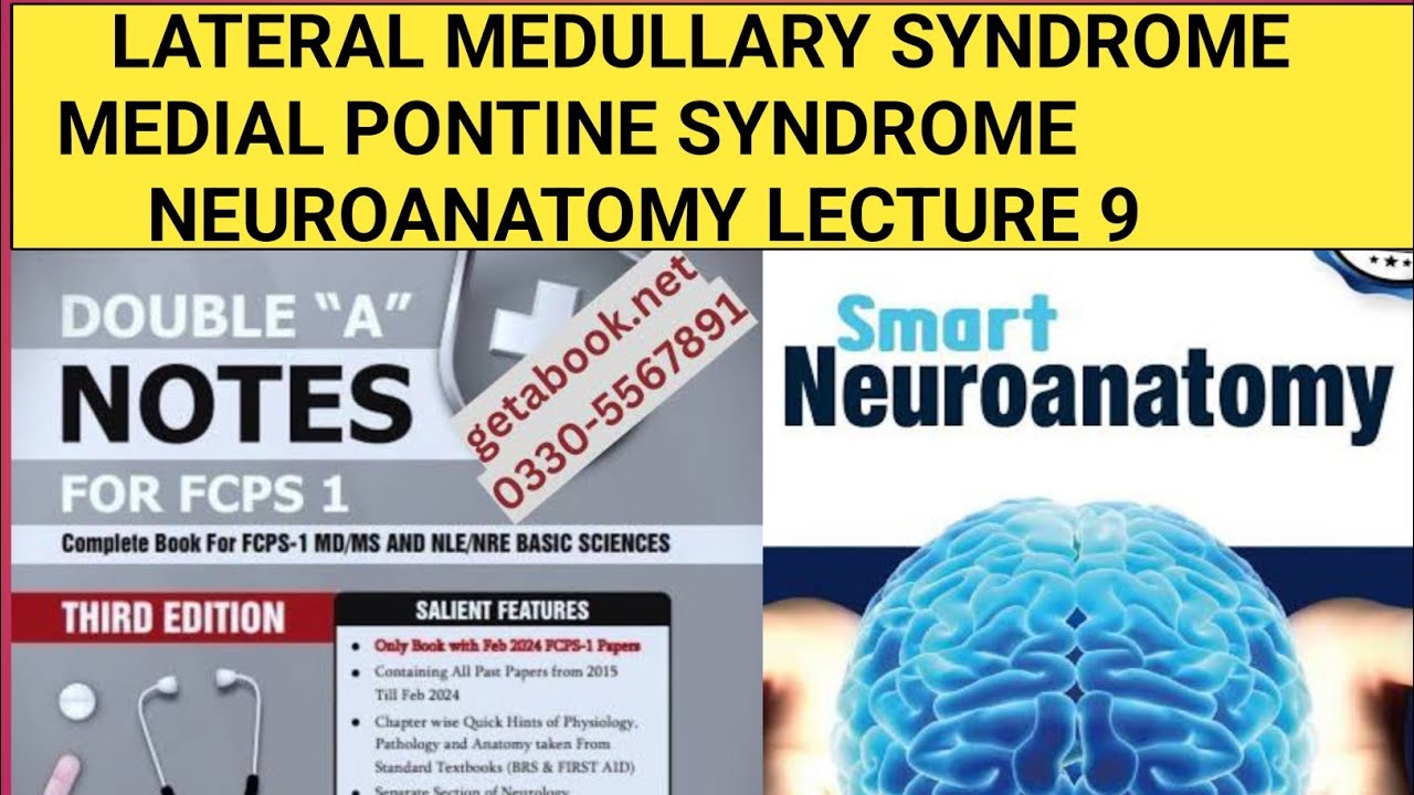 Lateral Medullary Syndrome and Medial Pontine Syndrome |Double A Fcps ...