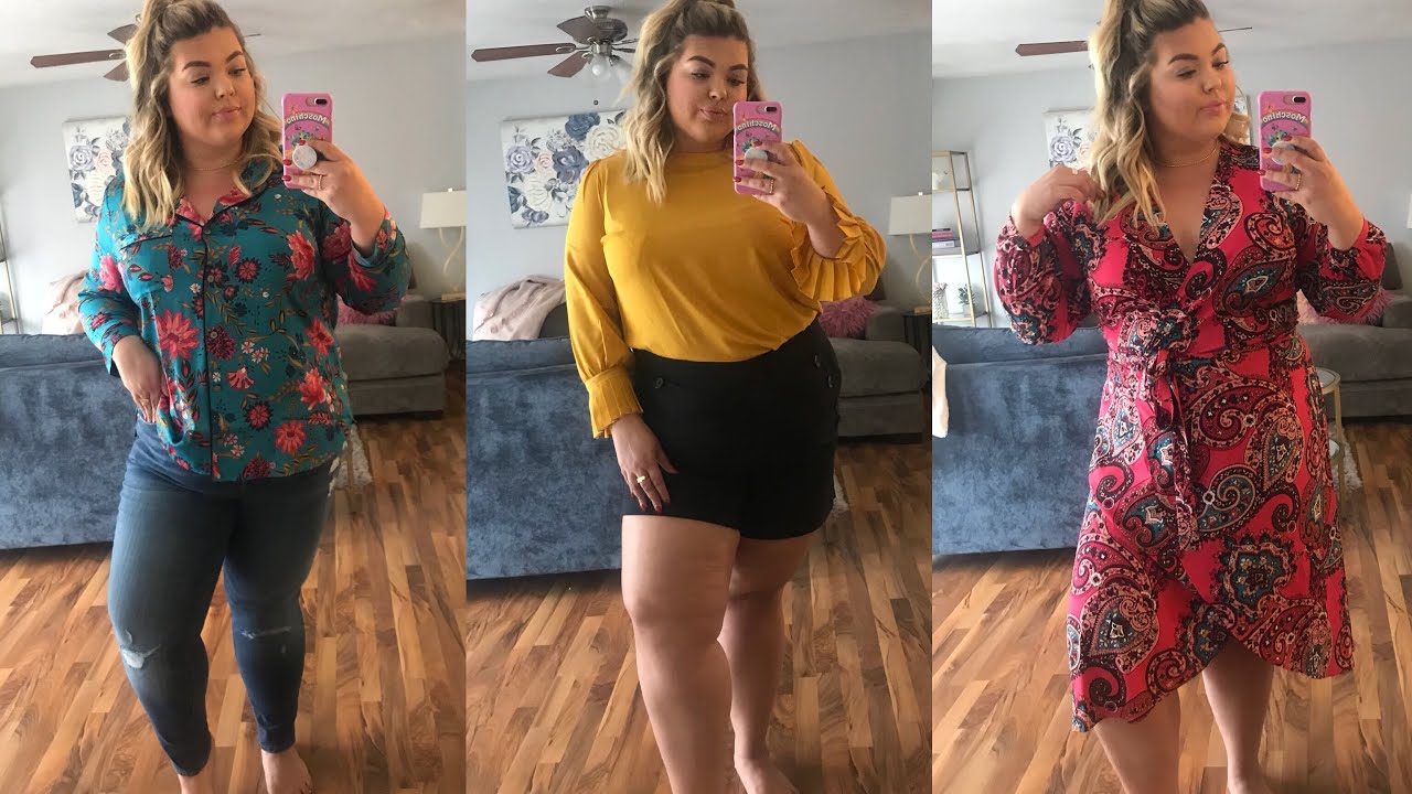 REVIEWING LOFT PLUS SIZES + TRY ON HAUL - YouTube