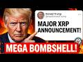 ترامب يُفجر مفاجأة مدوية بشأن عملة XRP!!!