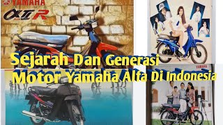 Yamaha Alfa II R | Sejarah dan Generasinya di tahun 1988 - 1990an .