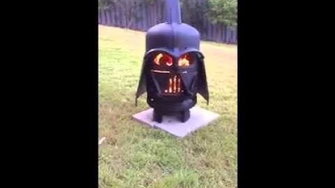 Darth Vader Fire Pit