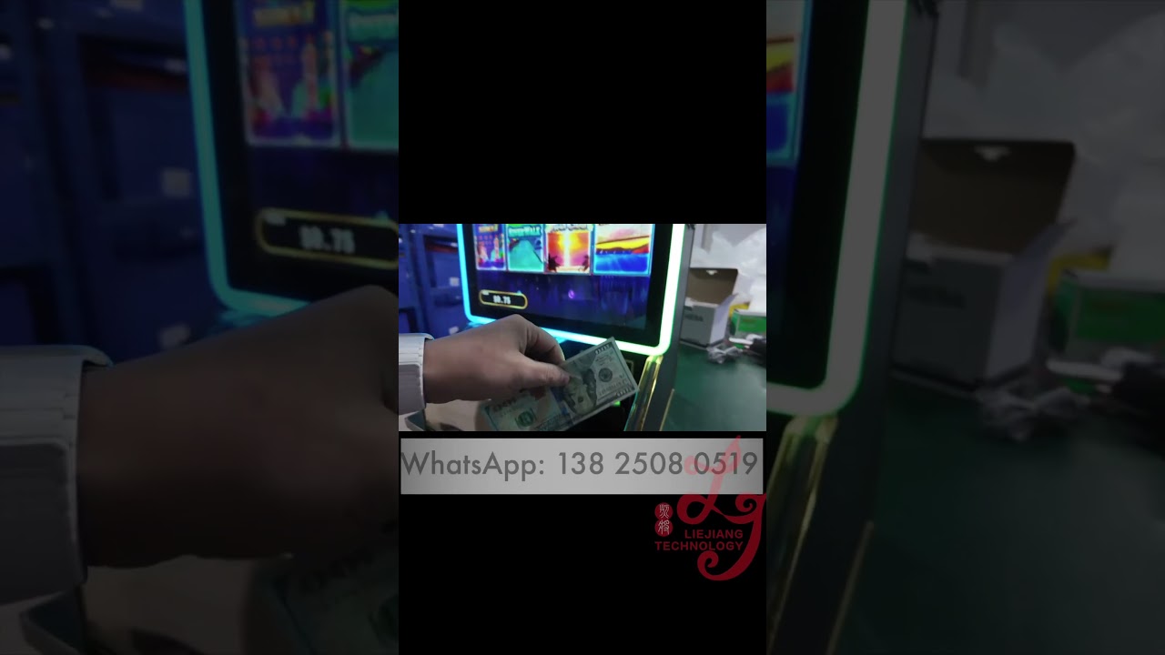 27 32 inch Wood Metal Cabinet Table Top Video Slot Skilled Gaming Machines For Sale