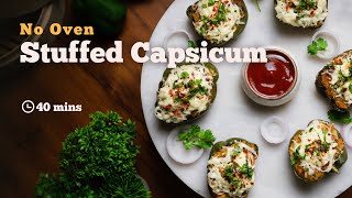 [No-Oven] Paneer Stuffed Capsicum | Best Appetizer and Snack recipe to impress your guests | Cookd screenshot 5