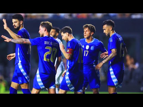 Argentina vs Puerto Rico 6-0 | All Goals & Highlights 2025