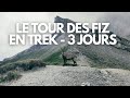 Tour des fiz en 3 jours   bivouac dans les alpes