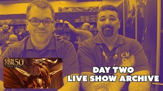 CMON Gen Con 2017 - Day 2 Live Show Archive