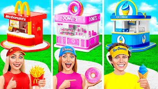 Rumah Satu Warna Tantangan Mcdonalds Vs Es Krim Vs Donat  Situasi Lucu Trend Do Challenge