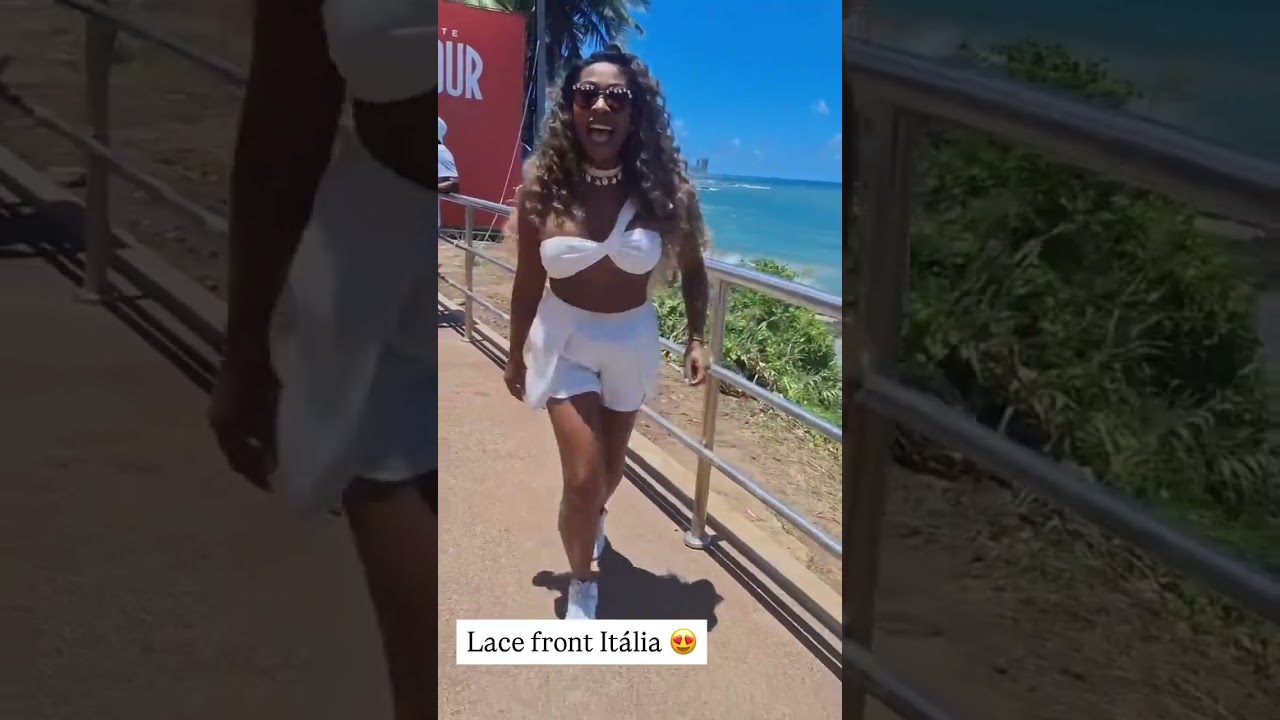 Sol, cor e muito estilo! ☀️✨  Lady Laces desembarcou em Salvador, e nada melhor do que a Lace Front