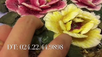 Cách làm tranh đá quý tại xưởng tranh đá quý Hà Nguyễn phần 1