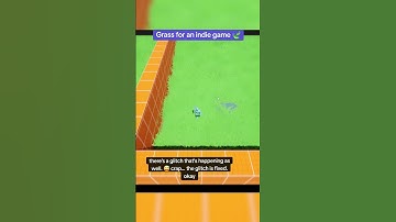 Grass for an indie game 🍃 #indiedev