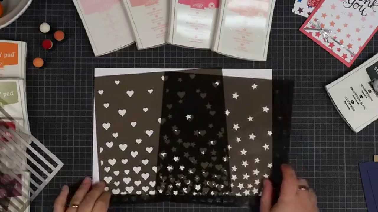 Trick box - Techniques about stamping: Decorative Masks