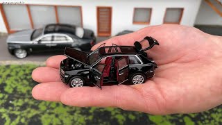 1:64 Rolls-Royce Cullinan 2018, black - DCM [Unboxing]