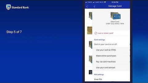 Changing your daily & monthly ATM limits (iOS)