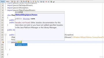 #77  ObjectInputStream & ObjectOutputStream class