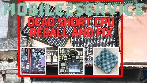 Redmi Note 8 Pro DVDD_Proc_B Buck Voltage ⚡ Short Solution Cpu Reball || Drop Down Dead Solution#CPU