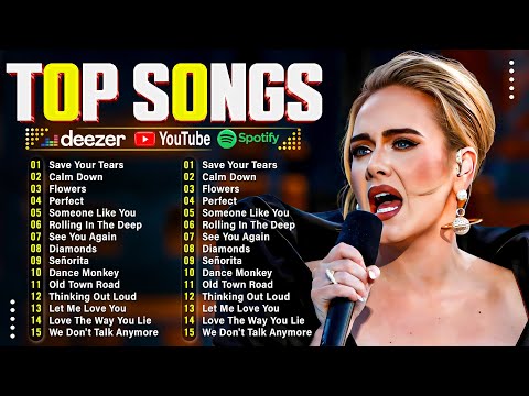 Pop Hits 2025 Bruno Mars Lady Gaga Adele Ed Sheeran Dua Lipa Rihanna The Weeknd Maroon 5