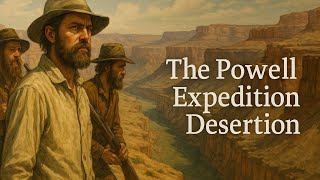 The Powell Expedition Desertion — 1869, Colorado River