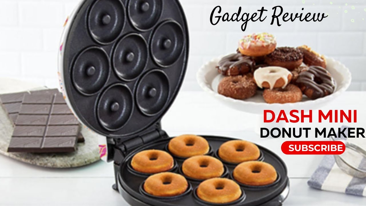 Dash Mini Donut Maker – Can It Really Make Donuts This Easy? 🍩🔥