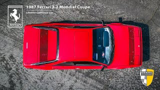 1987 Ferrari 3.2 Mondial Coupe, a mid-engine masterpiece