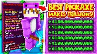 INSANE PICKAXE MAKES US RICH on NEW Minecraft Prisons Server! | Minecraft OP Prisons Server