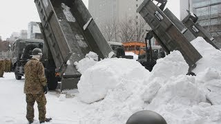 雪まつり向け準備開始 札幌、像200基制作へ