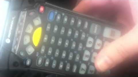 Motorola MC9190 Malfunction