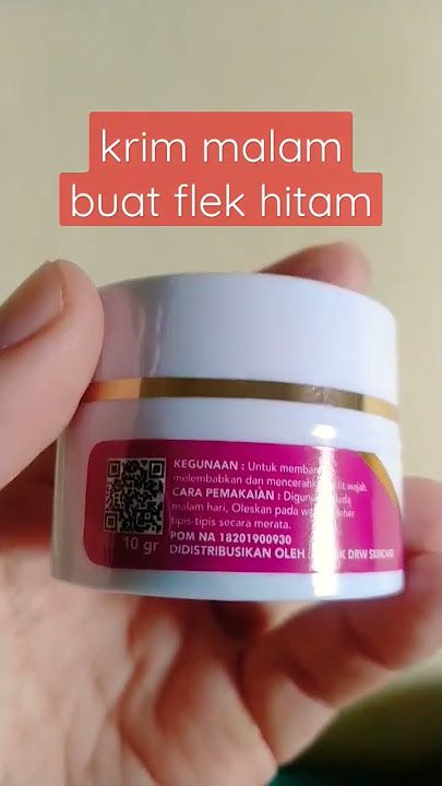 krim malam brightening 1 Drw skincare /krim malam flek ringan /085220693692