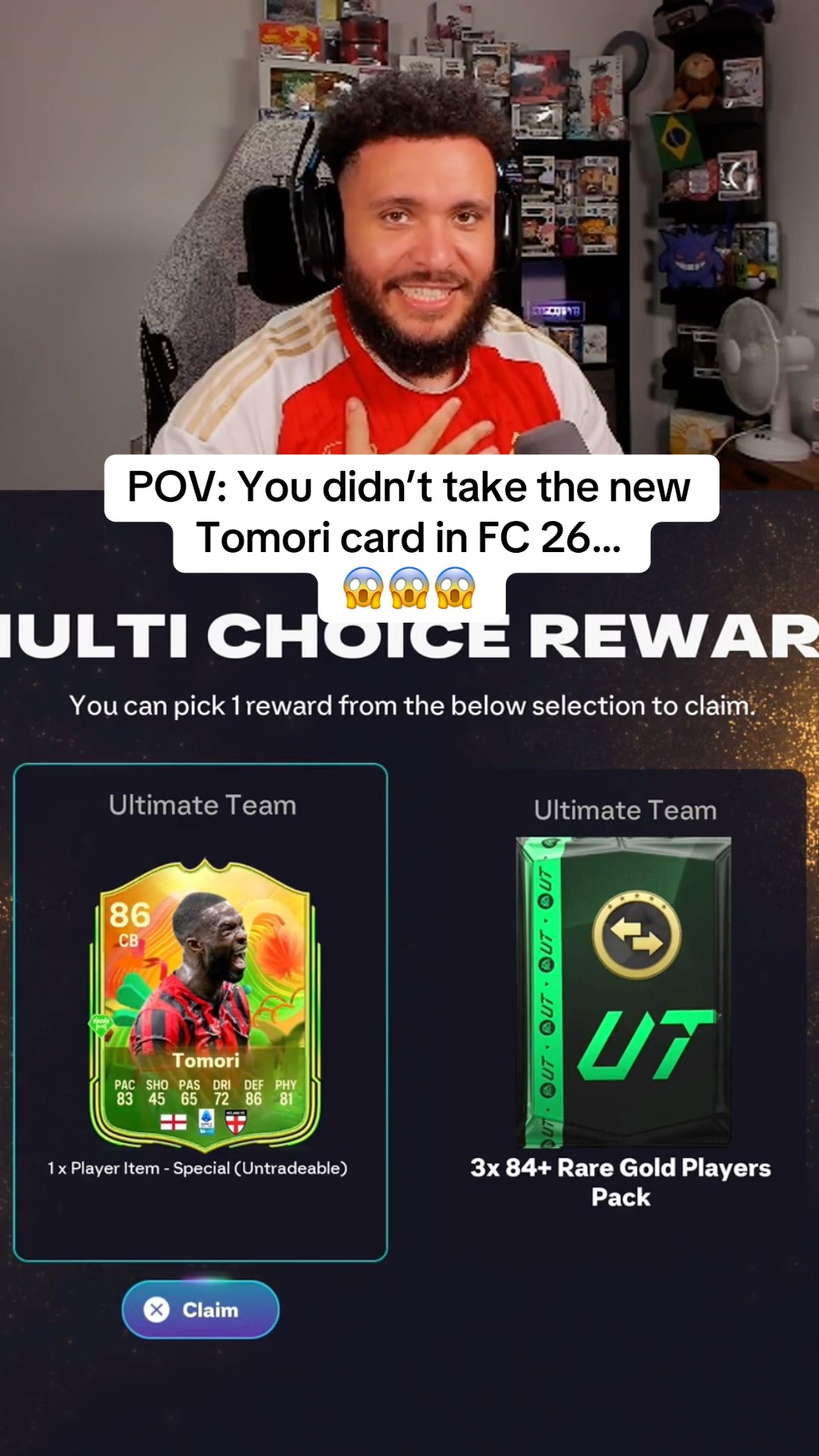 Tomori or the 84x3?😱👀 #fc26 - YouTube