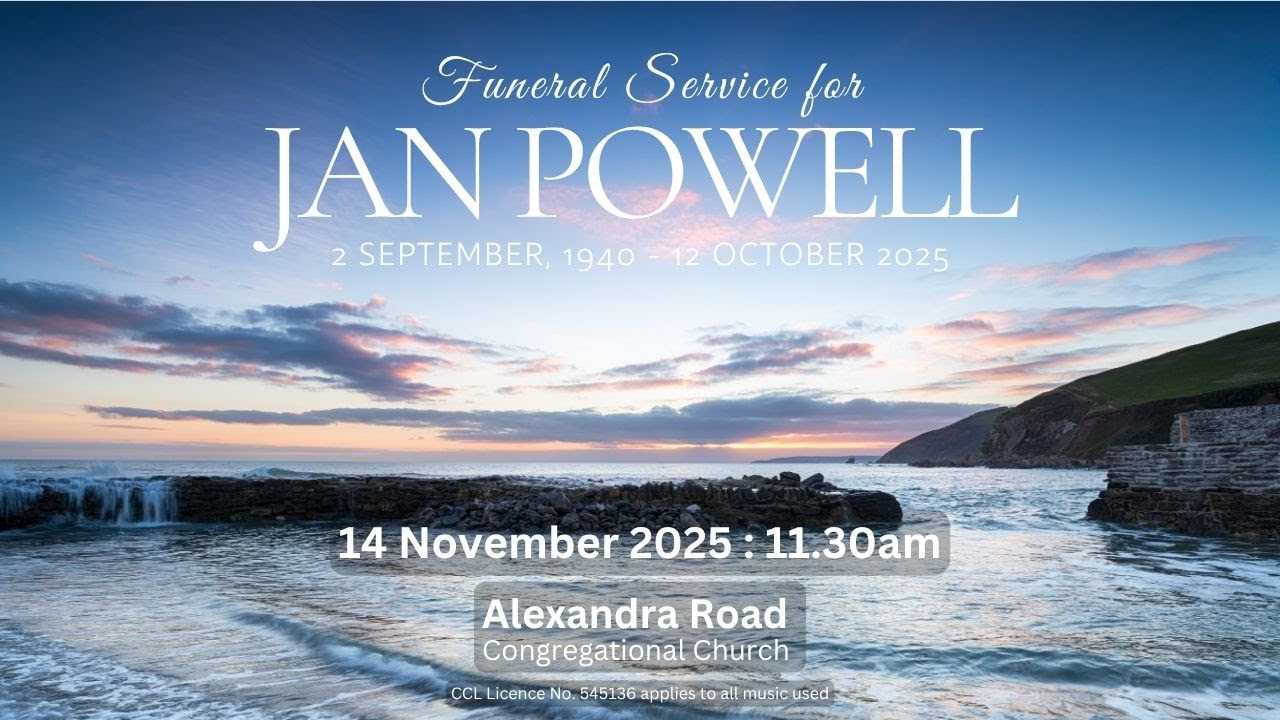 Funeral Service for Jan Powell 14/11/25 11.30am - YouTube