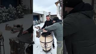 Что может быть вкуснее картошки жареной на курдючном сале