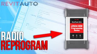 How to Reprogram a Replacement Radio using the Autel J2534 How to Reprogram a Replacement Radio using the Autel J2534