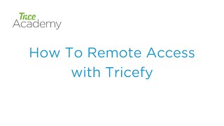 How to Remote Access with Tricefy screenshot 3