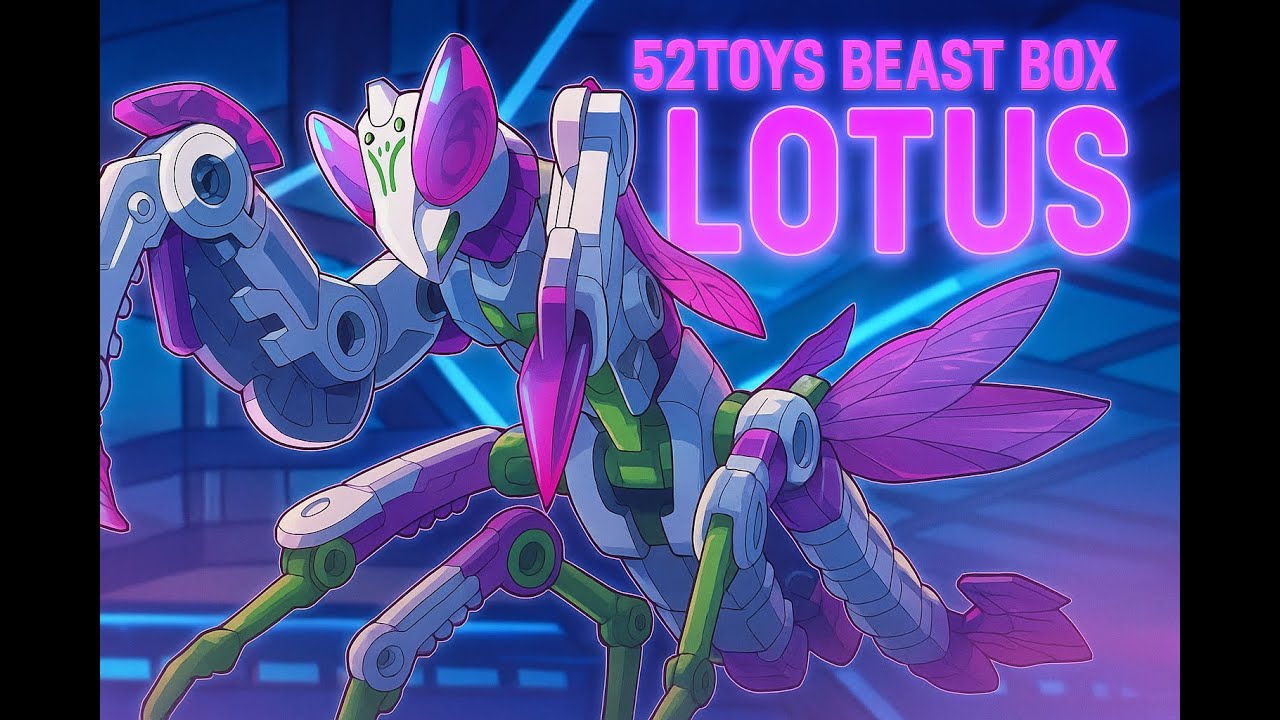 BeastBox BB-37LO Lotus Review #52toys #toyreview #mantis #actionfigurereview #toddimustoys #beastbox